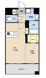 VALENTIA天神東の物件間取画像